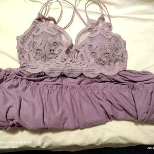 Lace flowy dress tank top